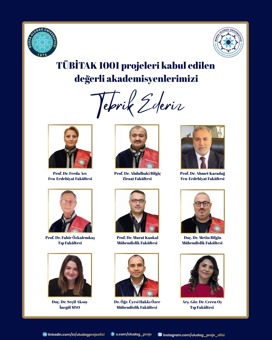 BUÜ, TÜBİTAK 1001 projeleriyle zirve yürüyüşüne devam ediyor
