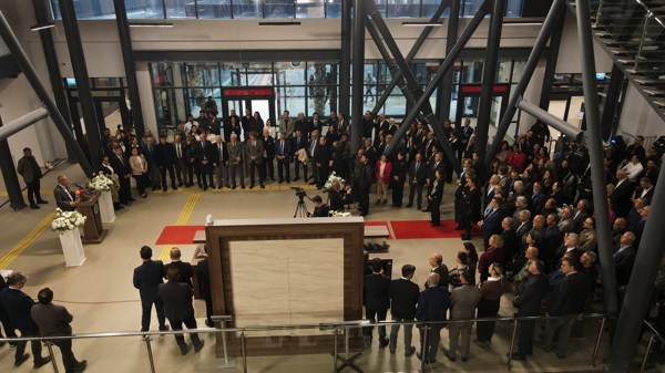 BUÜ’de Merkezi Derslik ve Rektörlük Binası ile Sanat Galerisi’nin açılış töreni yapıldı
