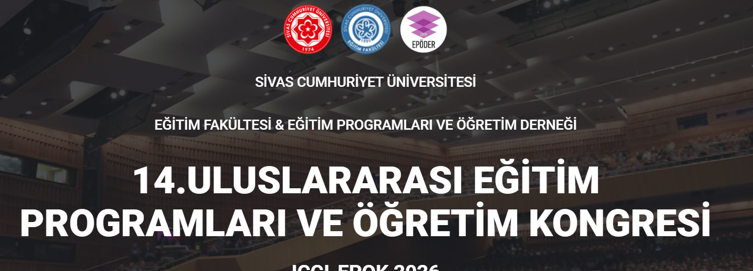 SİVAS CUMHURİYET ÜNİVERSİTESİ EĞİTİM FAKÜLTESİ & EĞİTİM PROGRAMLARI VE ÖĞRETİM DERNEĞİ