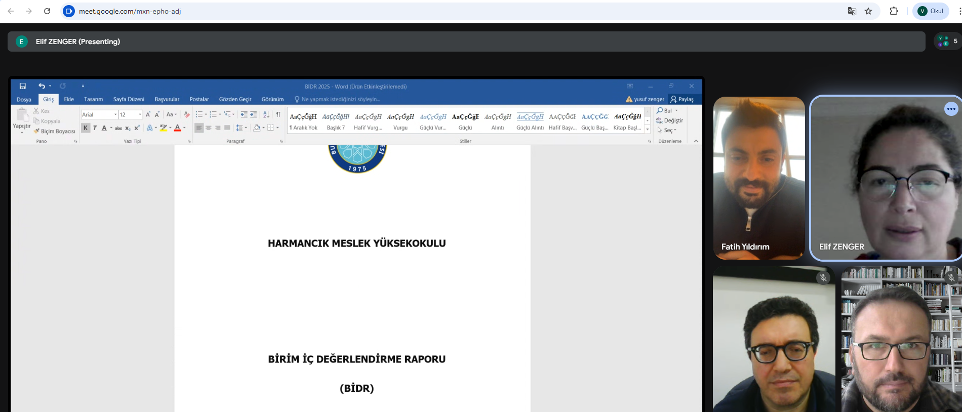 2025-2026 BİDR raporu toplantısı! ?? 