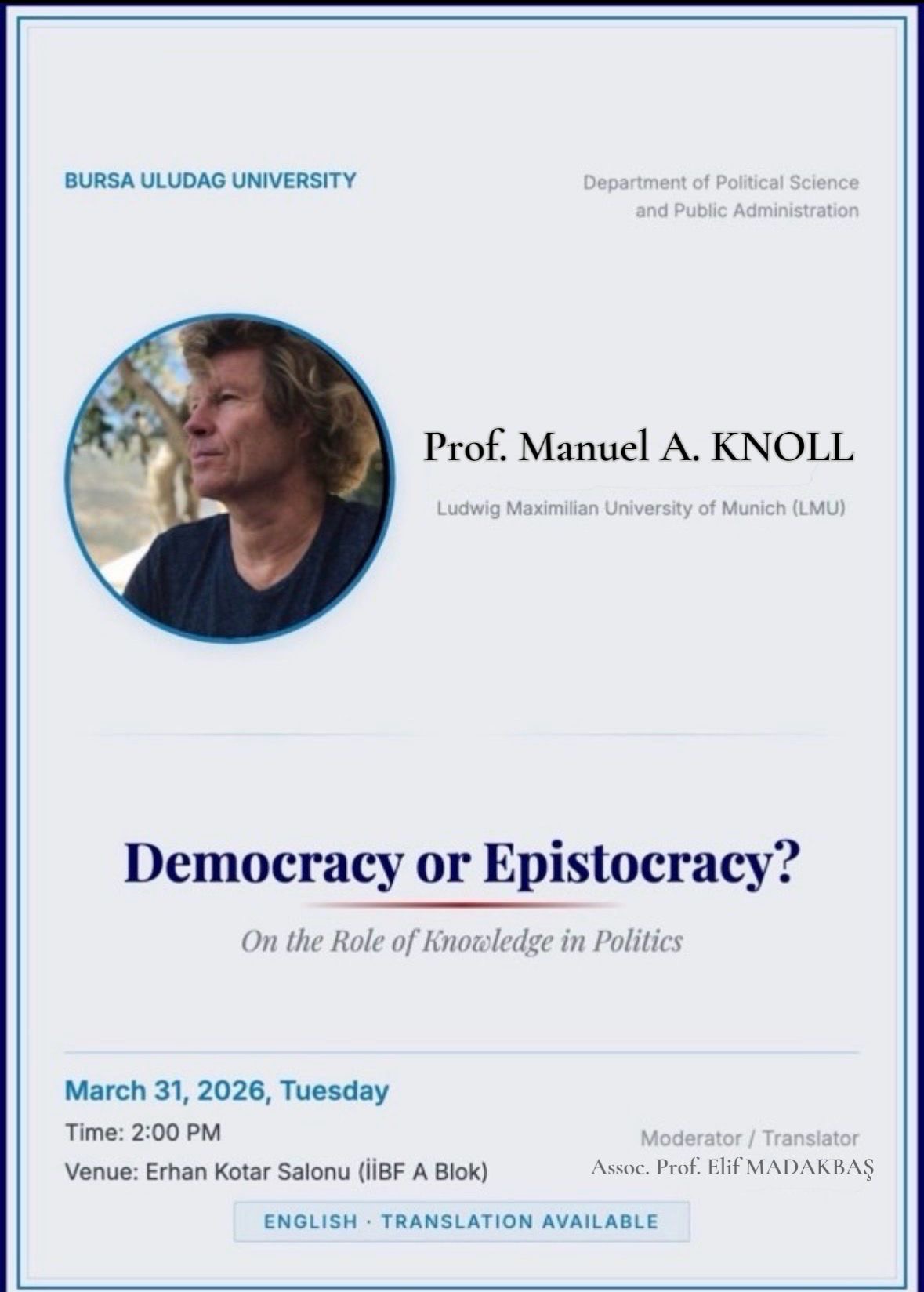 Democracy or Epistocracy?