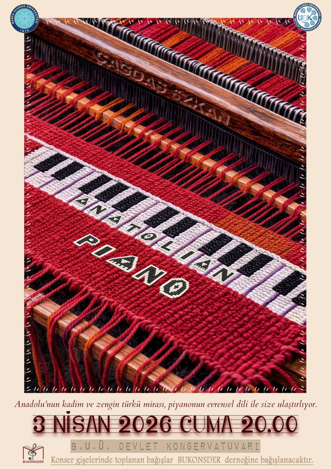 Çağdaş Özkan, piyano