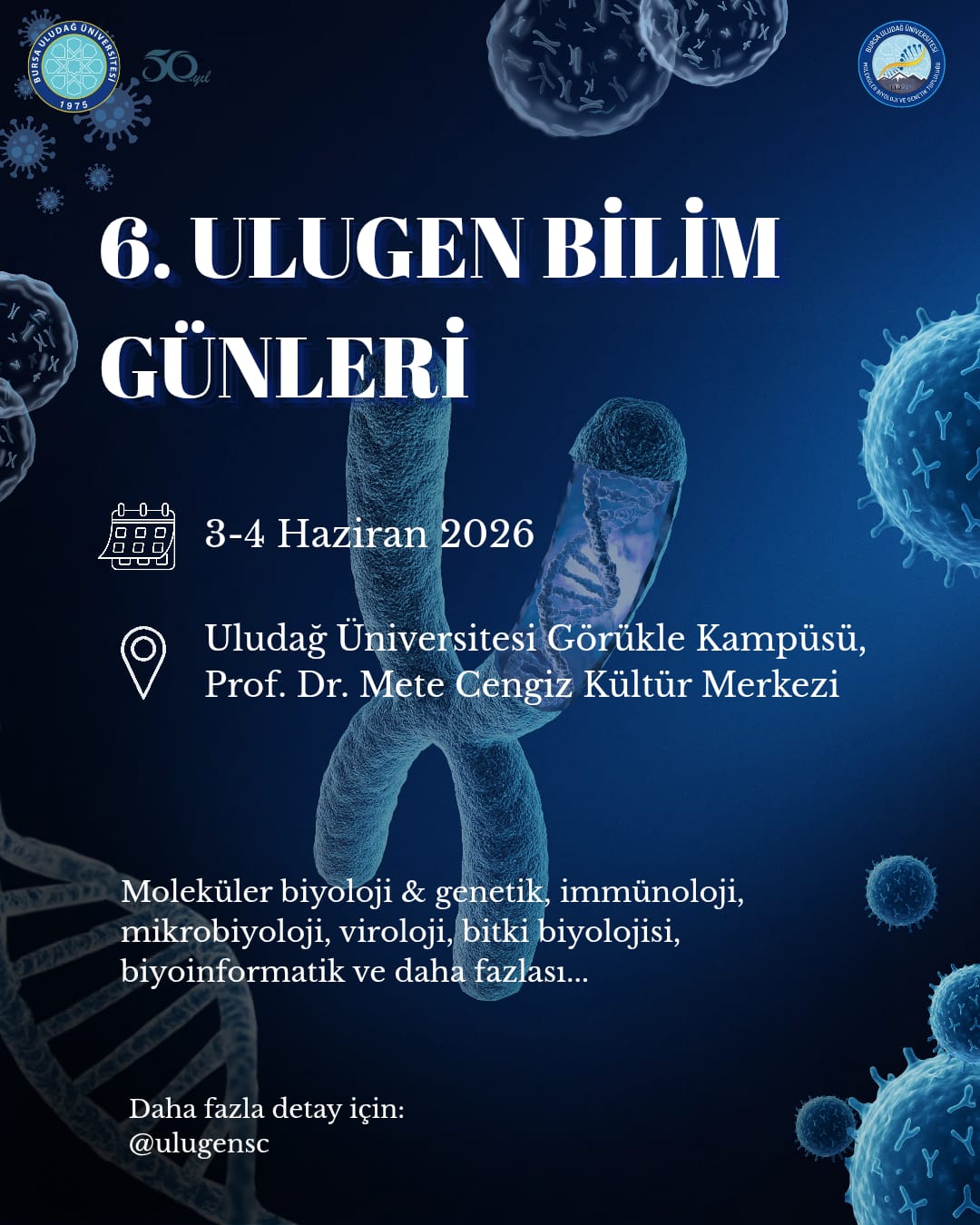 🔬 6. ULUGEN Bilim Günleri Başlıyor!  