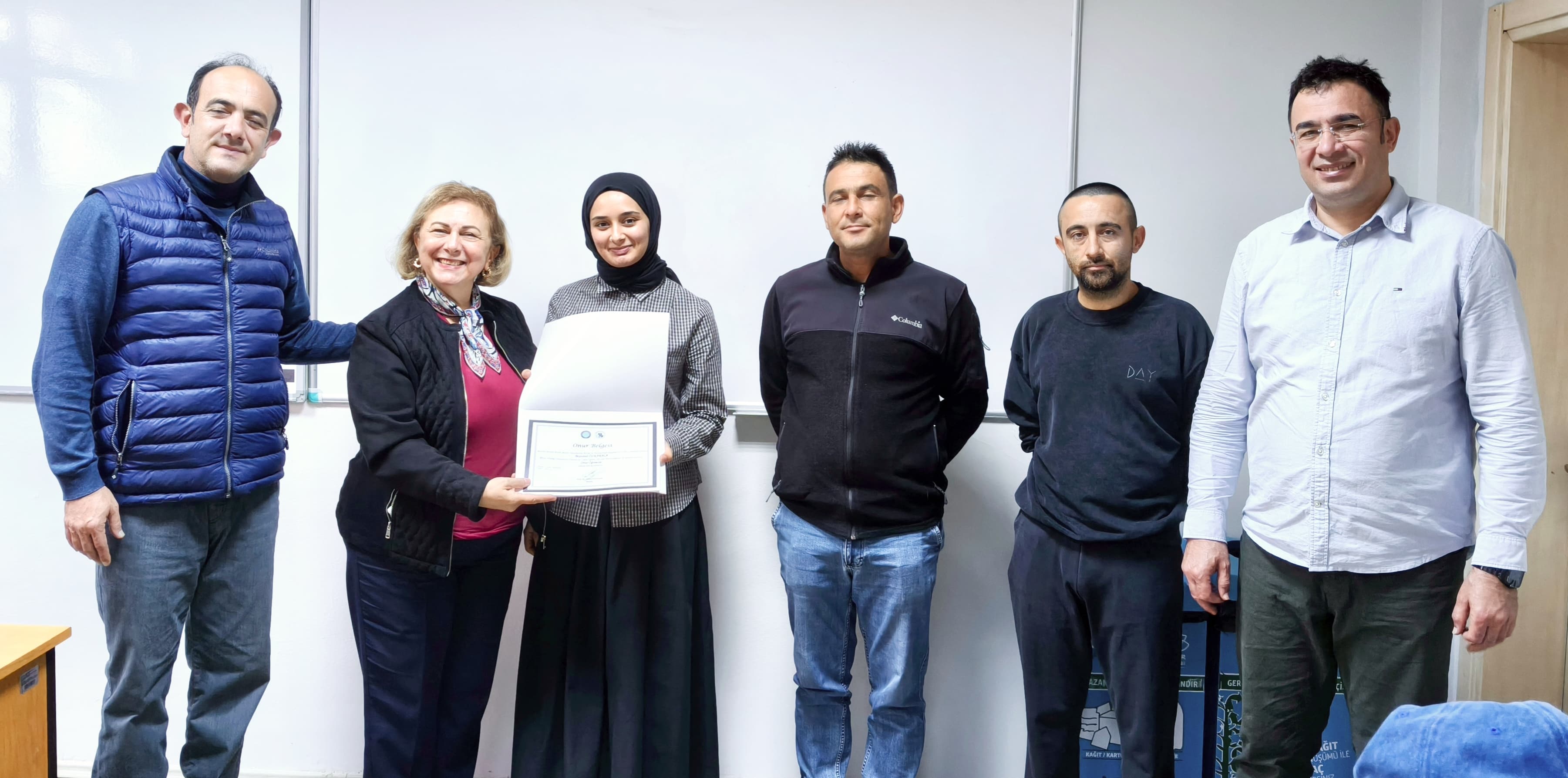 MENNAN PASİNLİ ATÇILIK MYO’DA AKADEMİK BAŞARIYA ANLAMLI TAKDİR