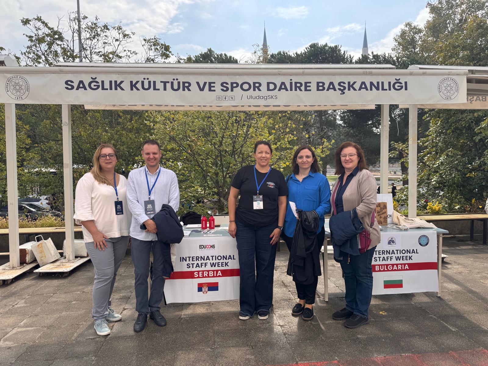 Mustafakemalpaşa MYO, 3. Uluslararası Erasmus Staff Week Etkinliğine Katıldı