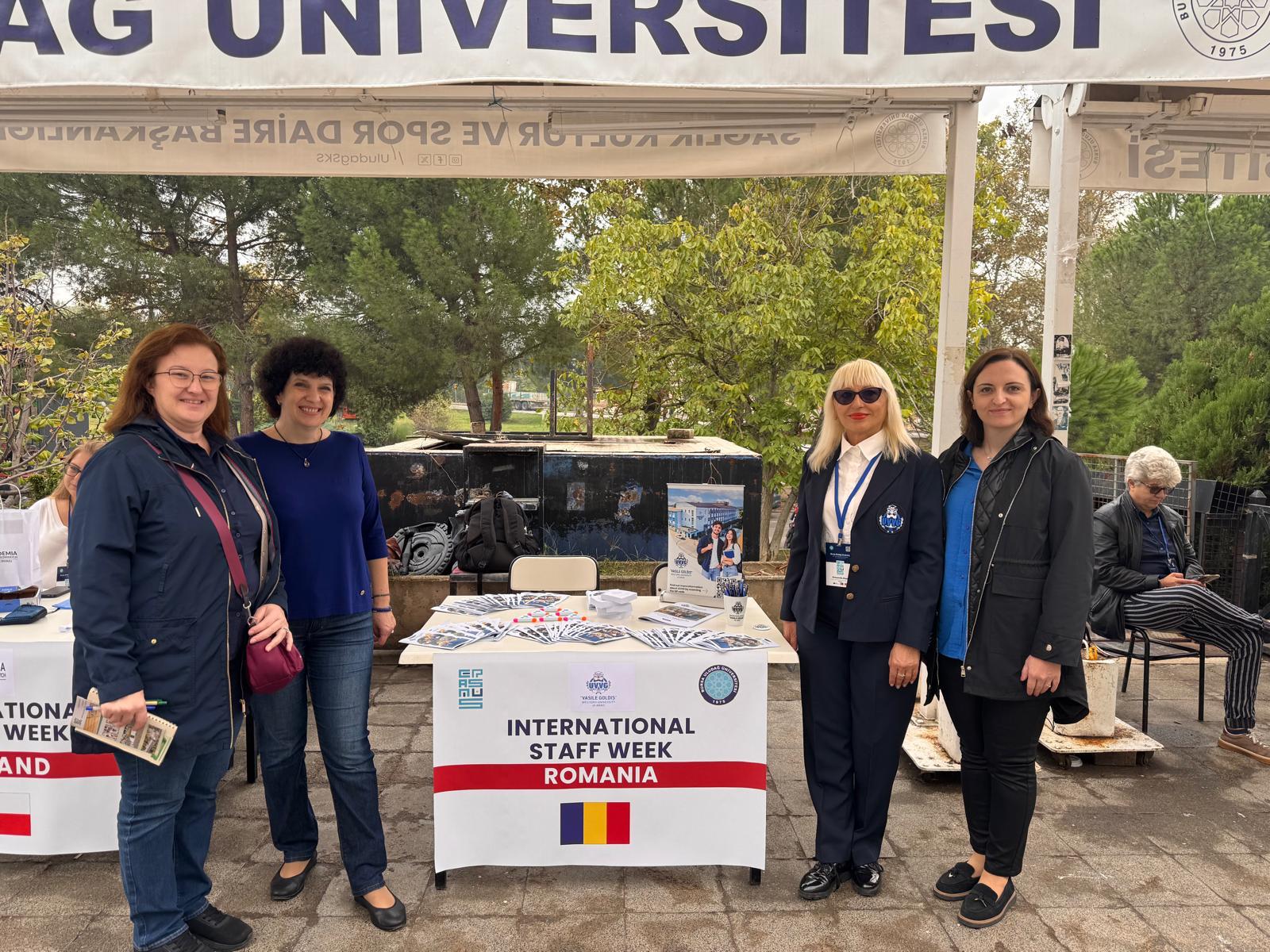 Mustafakemalpaşa MYO, 3. Uluslararası Erasmus Staff Week Etkinliğine Katıldı
