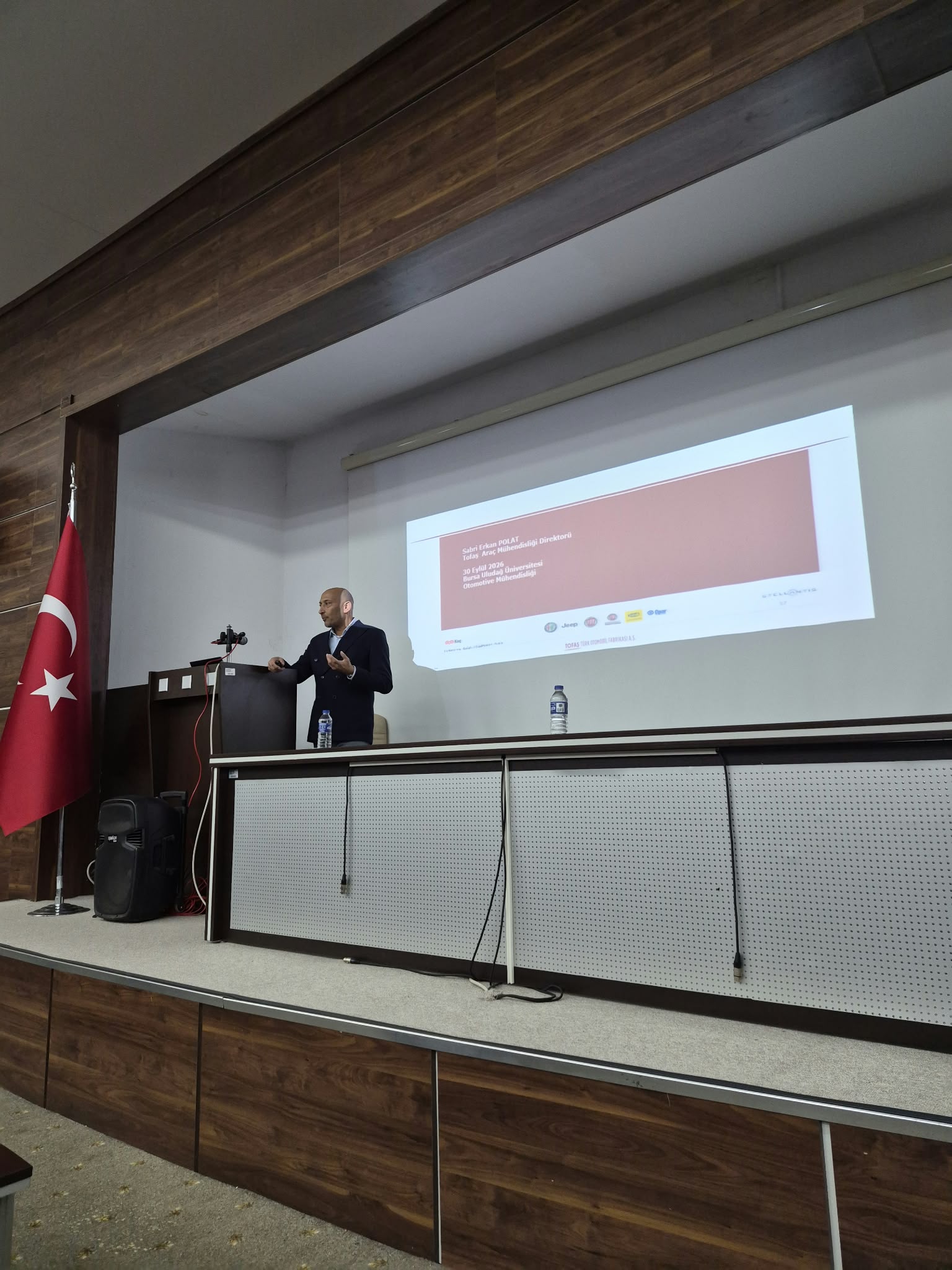 Bursa Uludağ Üniversitesi Mühendislik Fakültesi Otomotiv Mühendisliği Bölümü Açılış Dersini Gerçekleştirdi