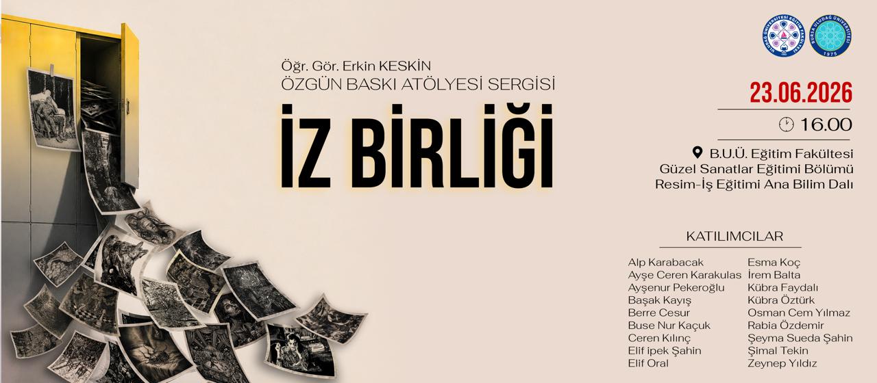 Öğr.Gör. Erkin Keskin Öğrencileri Özgünbaskı Atölye Sergisi