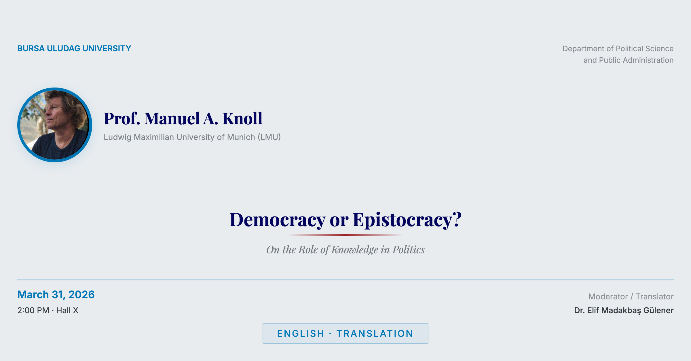 Demokrasi mi, Epistokrasi mi? Siyasette Bilginin Rolü Üzerine