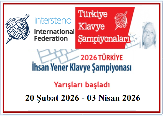 Türkiye Klavye Şampiyonası-2026