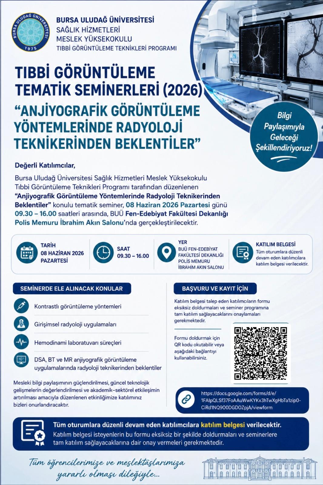 Tıbbi Görüntüleme Tematik Seminerleri