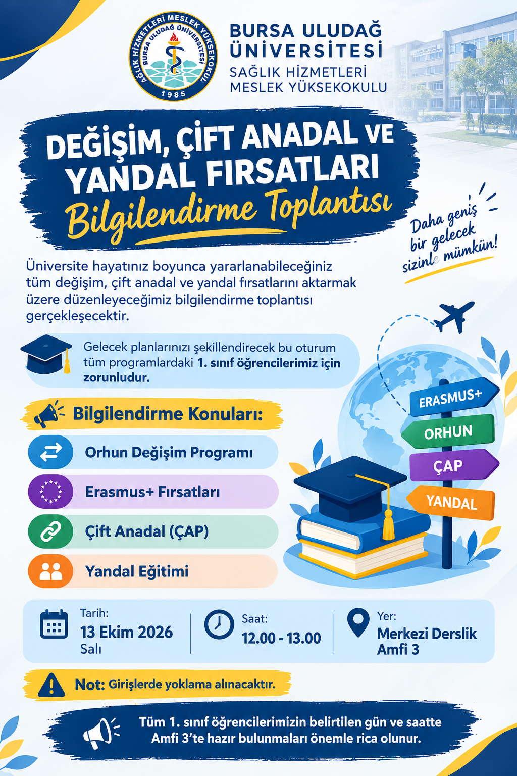 Değişim Programları Bilgilendirme Toplantısı