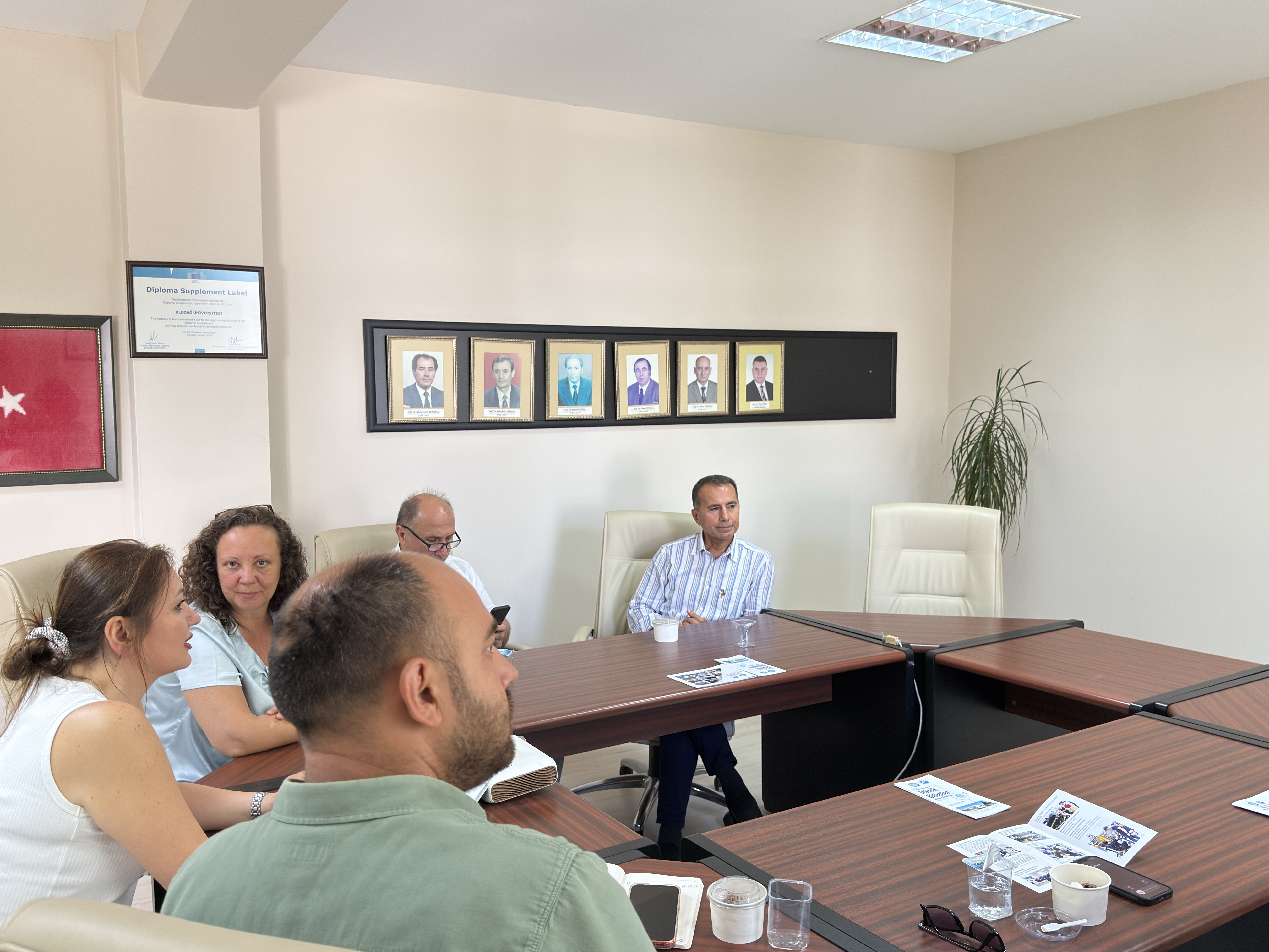 Yeşilova Holding Yetkililerinden Teknik Bilimler Meslek Yüksekokulumuza Ziyaret