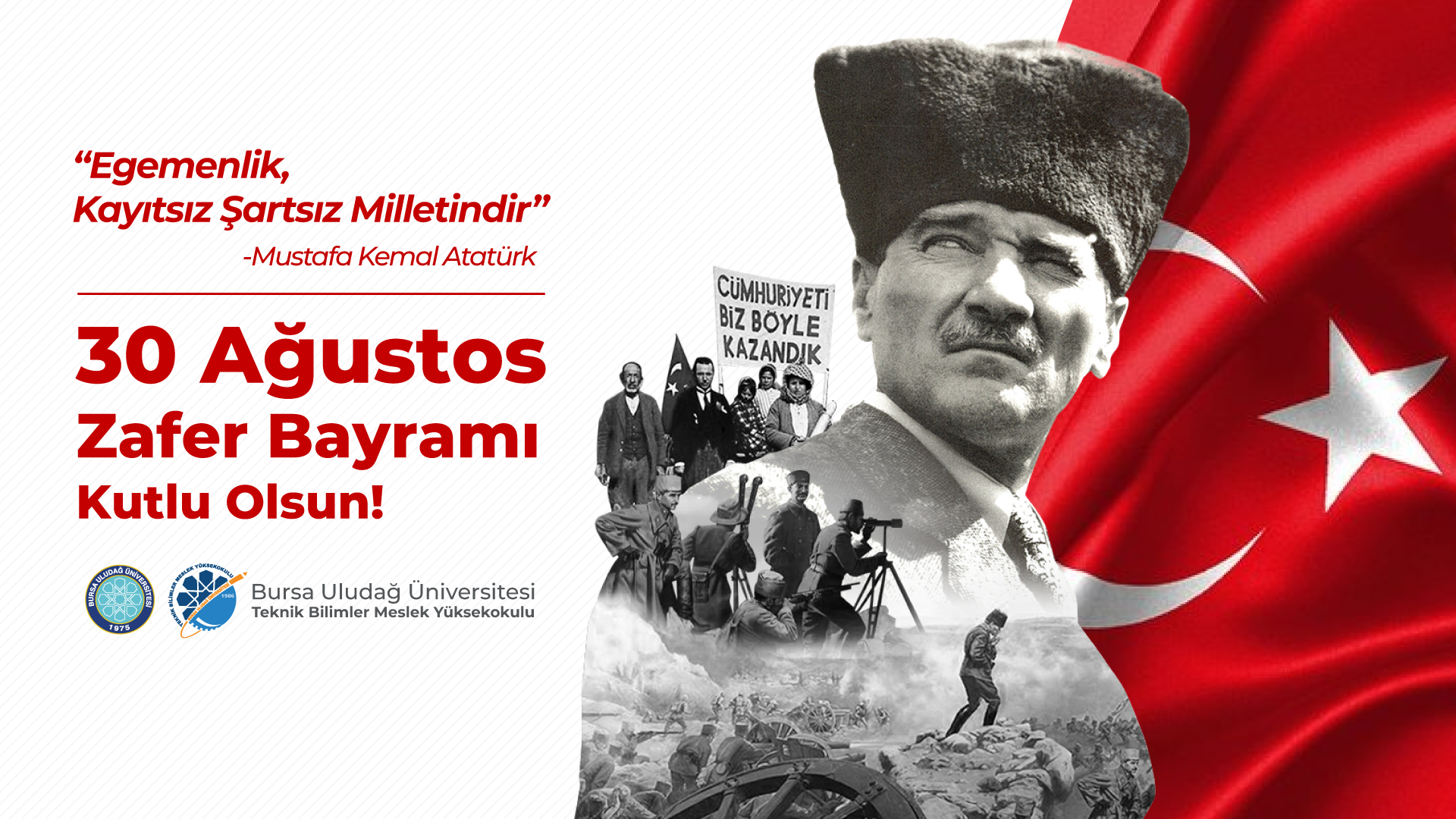 30 Ağustos Zafer Bayramı’mız Kutlu Olsun