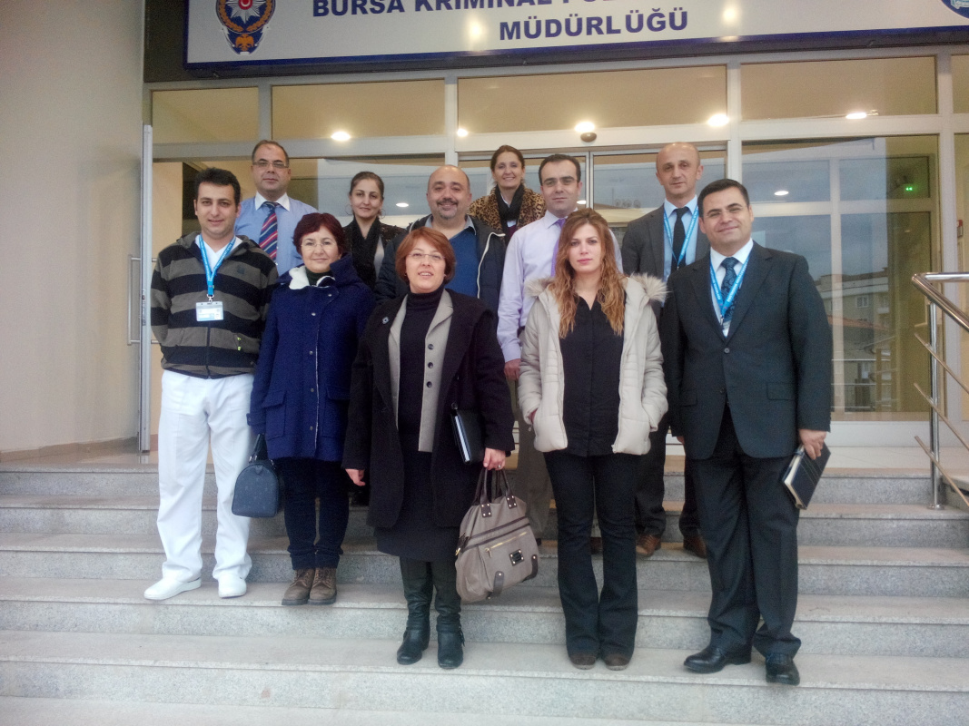 2014 Bursa Kriminal Polis Laboratuvarı Ziyareti