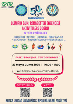 OLİMPİK GÜN: Rekabetten Eğlenceli Aktivitelere Doğru Etkinlik Duyurusu