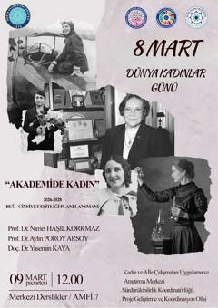 8 Mart Dünya Kadınlar Günü Etkinliği