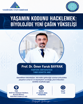 Yaşamın Kodunu Hacklemek: Biyolojide Yeni Çağın Yükselişi Konferansı