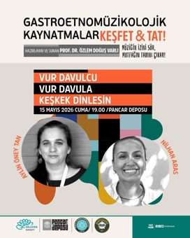 BUÜ Devlet Konservatuvarı "Gastroetnomüzikolojik Kaynatmalar" Etkinliği 