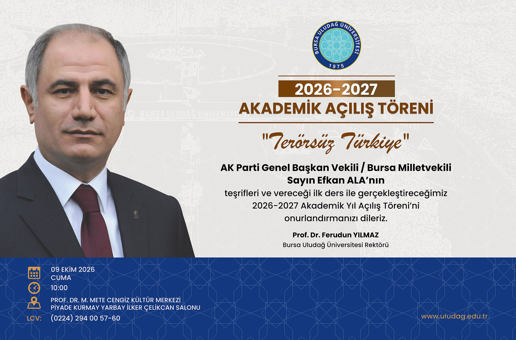 2026-2027 Akademik Açılış Töreni