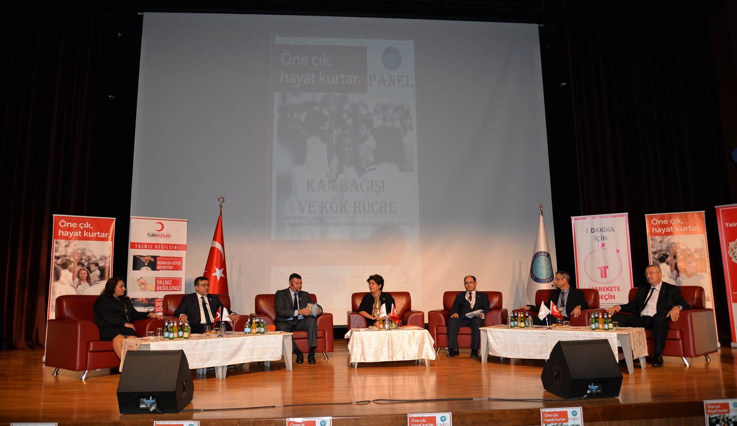 Uludağ Üniversitesi, ‘Kan Bağışı ve Kök Hücre Paneli’ne ev sahipliği yaptı