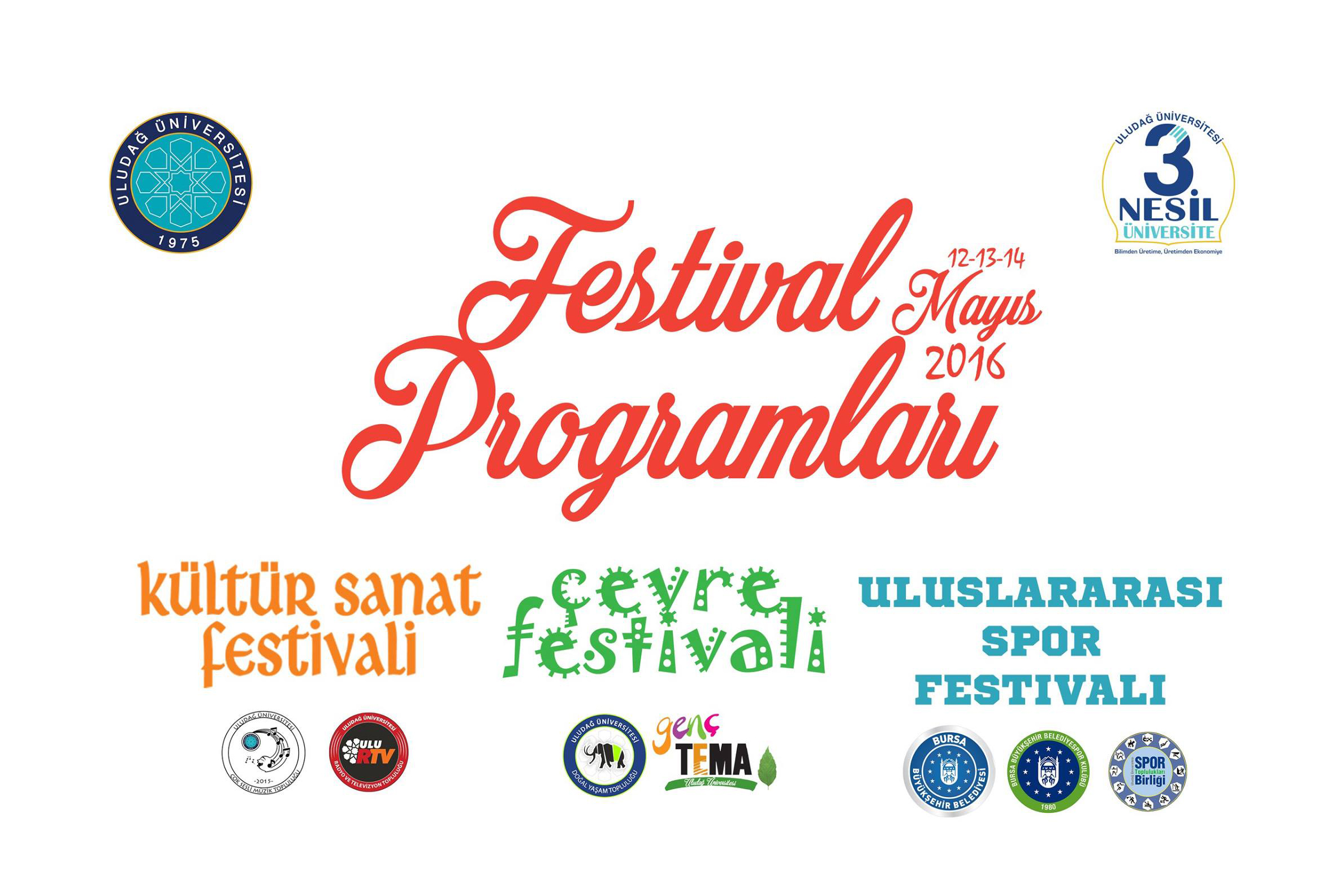 Uludağ Üniversitesi Festivalleri başlıyor