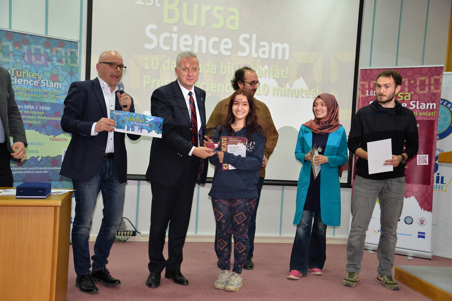 Uludağ Üniversitesi, Bursa Science Slam’e ev sahipliği yaptı