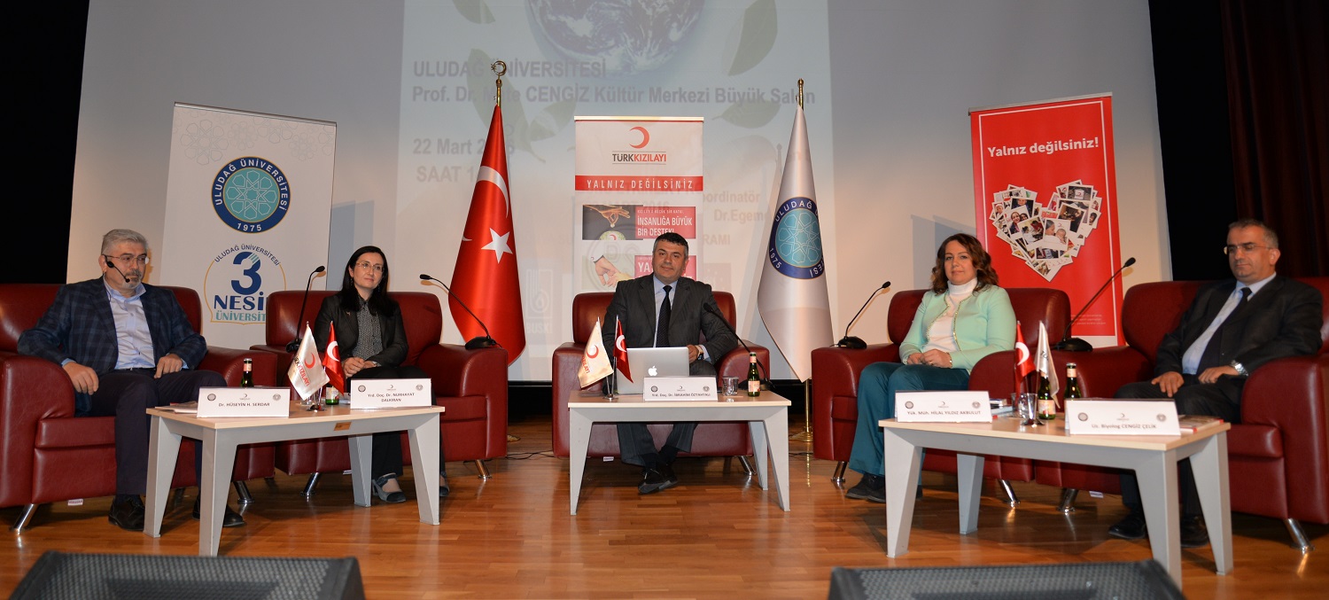 Türk Kızılayı Uludağ Üniversitesi Şubesi'nden Dünya Su Günü Paneli