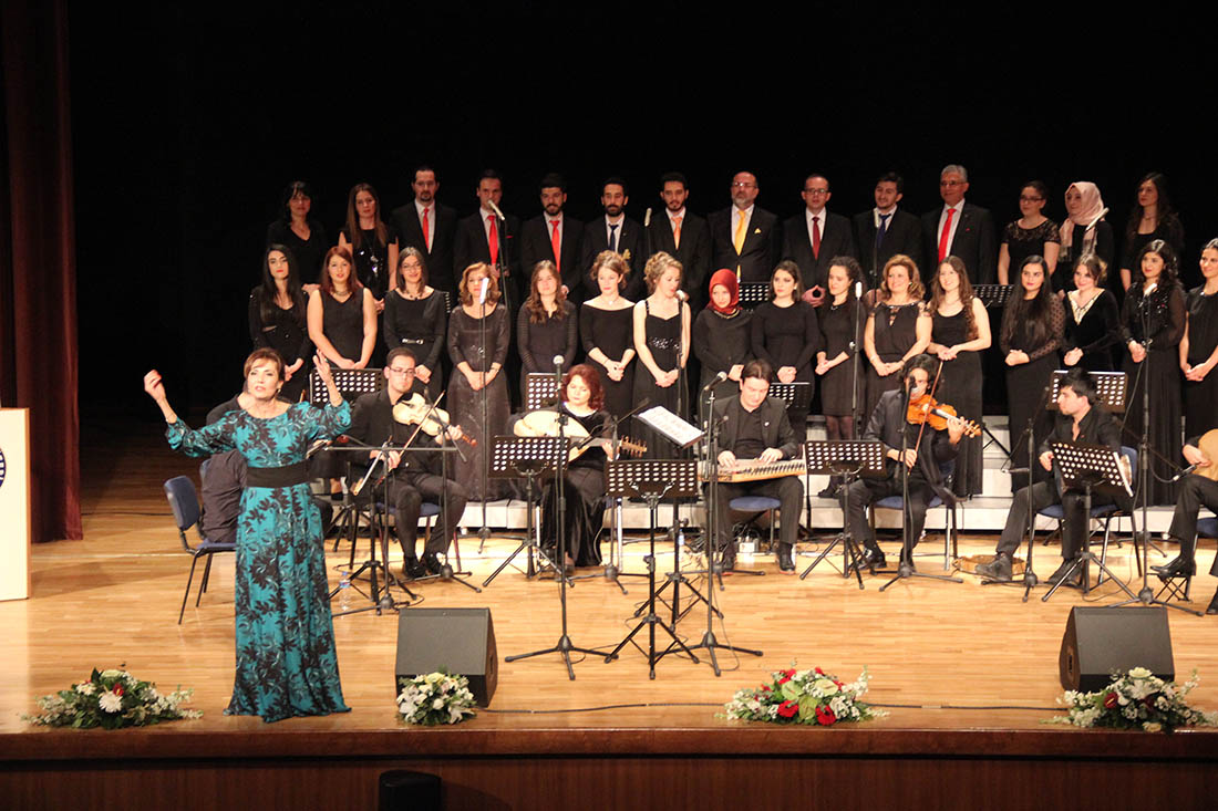 UÜ Türk Müziği korosundan “kışa merhaba” konseri