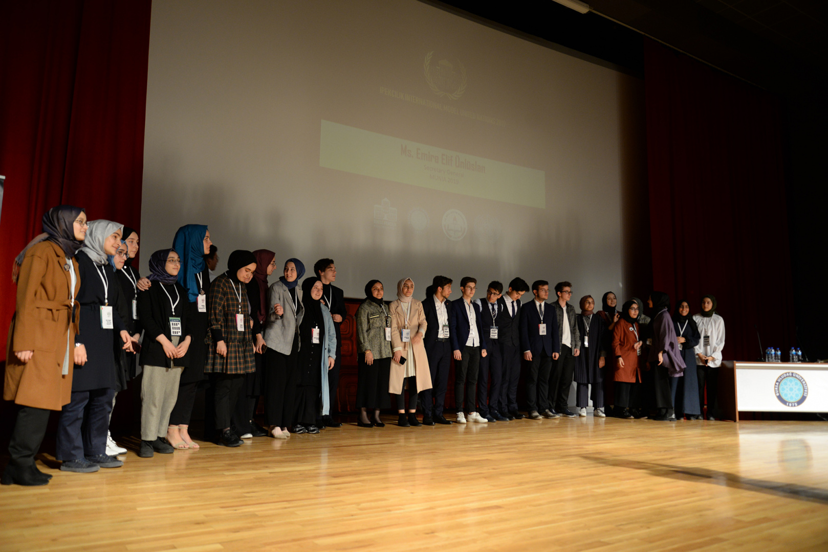 Bursa Uludağ Üniversitesi, mini BM Genel Kurulu’na ev sahipliği yaptı