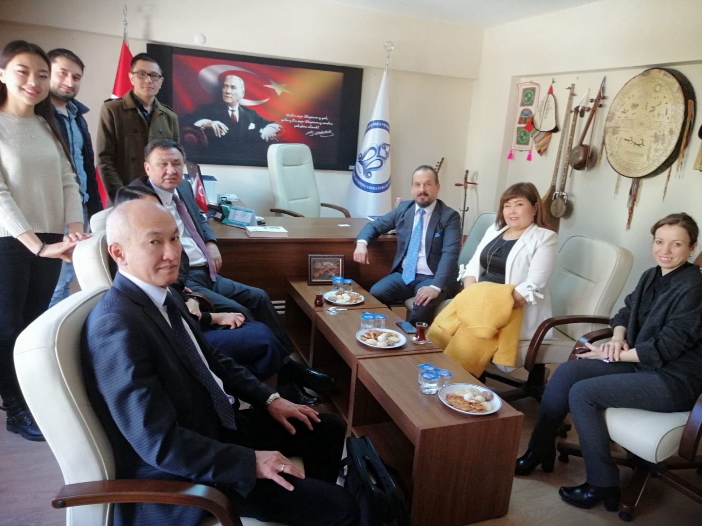 Kırgız Büyükelçi’den TÜDAM’a işbirliği ziyareti
