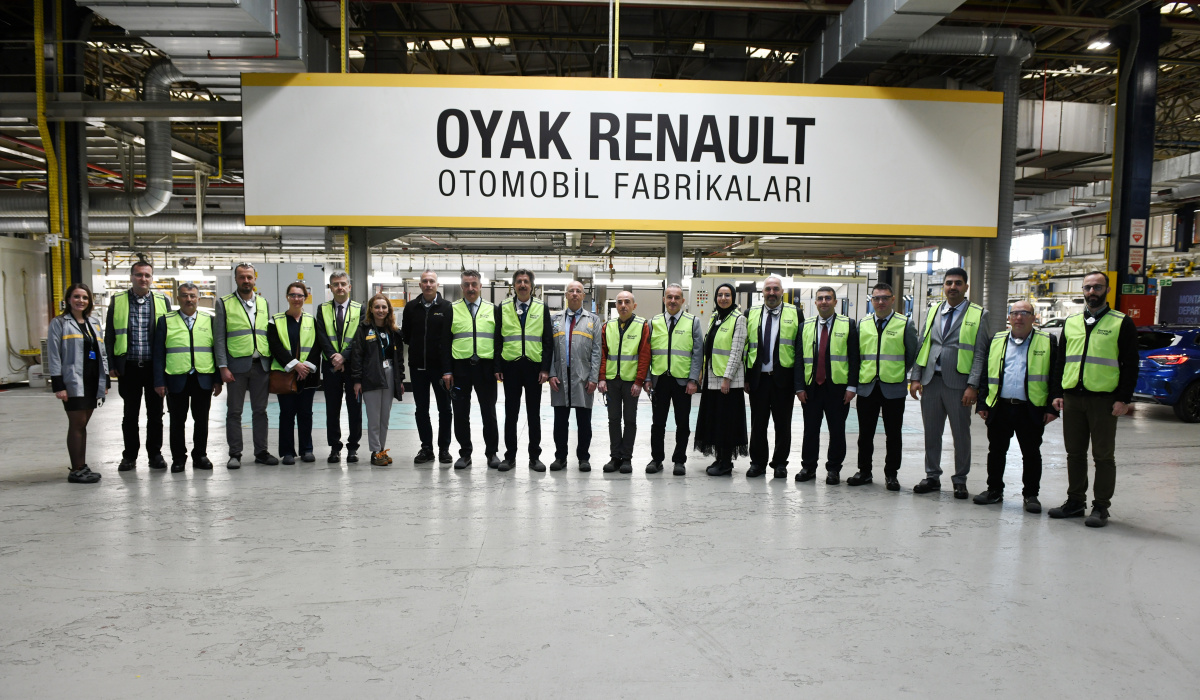 BUÜ’lü heyetten Oyak Renault’ya işbirliği ziyareti