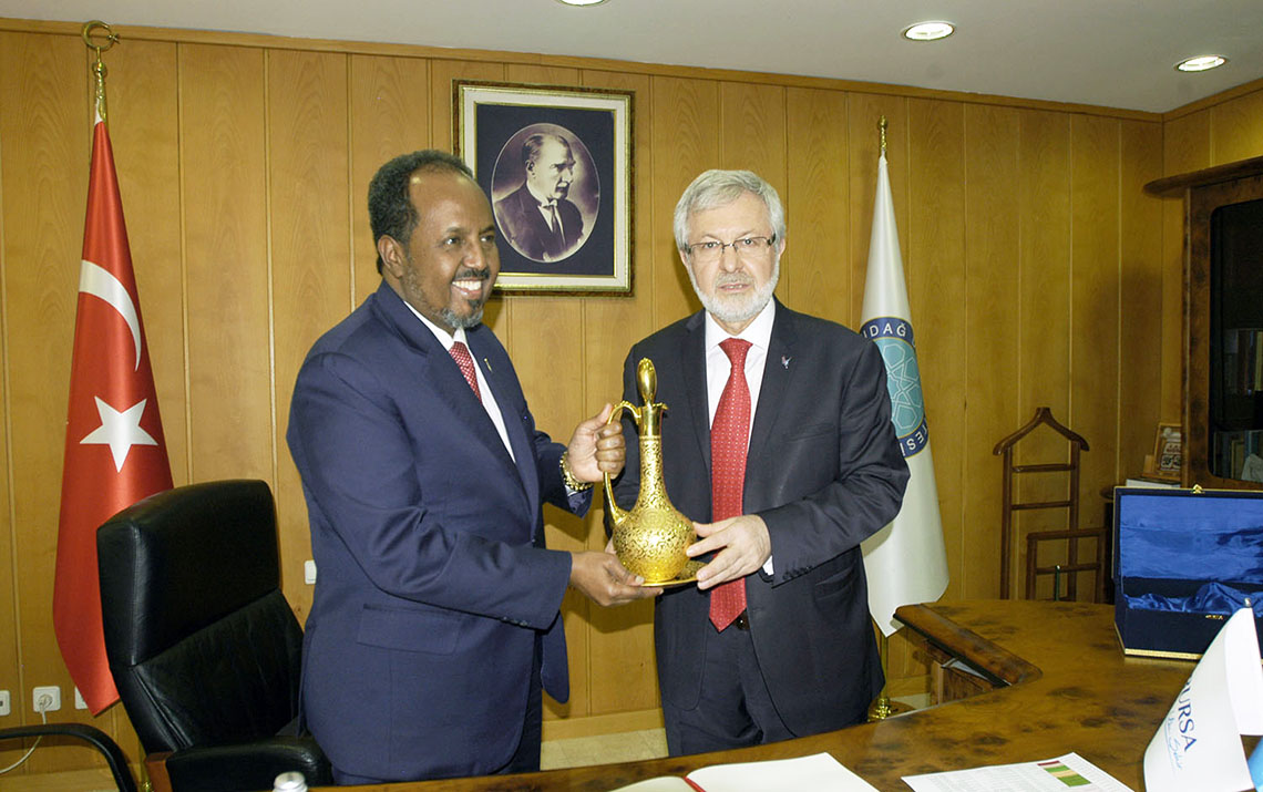 Somali Cumhurbaşkanı’ndan Uludağ Üniversitesi’ne ziyaret