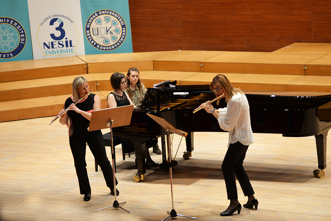 “Trio Mimar Sinan”dan Uludağ Üniversitesi’nde konser