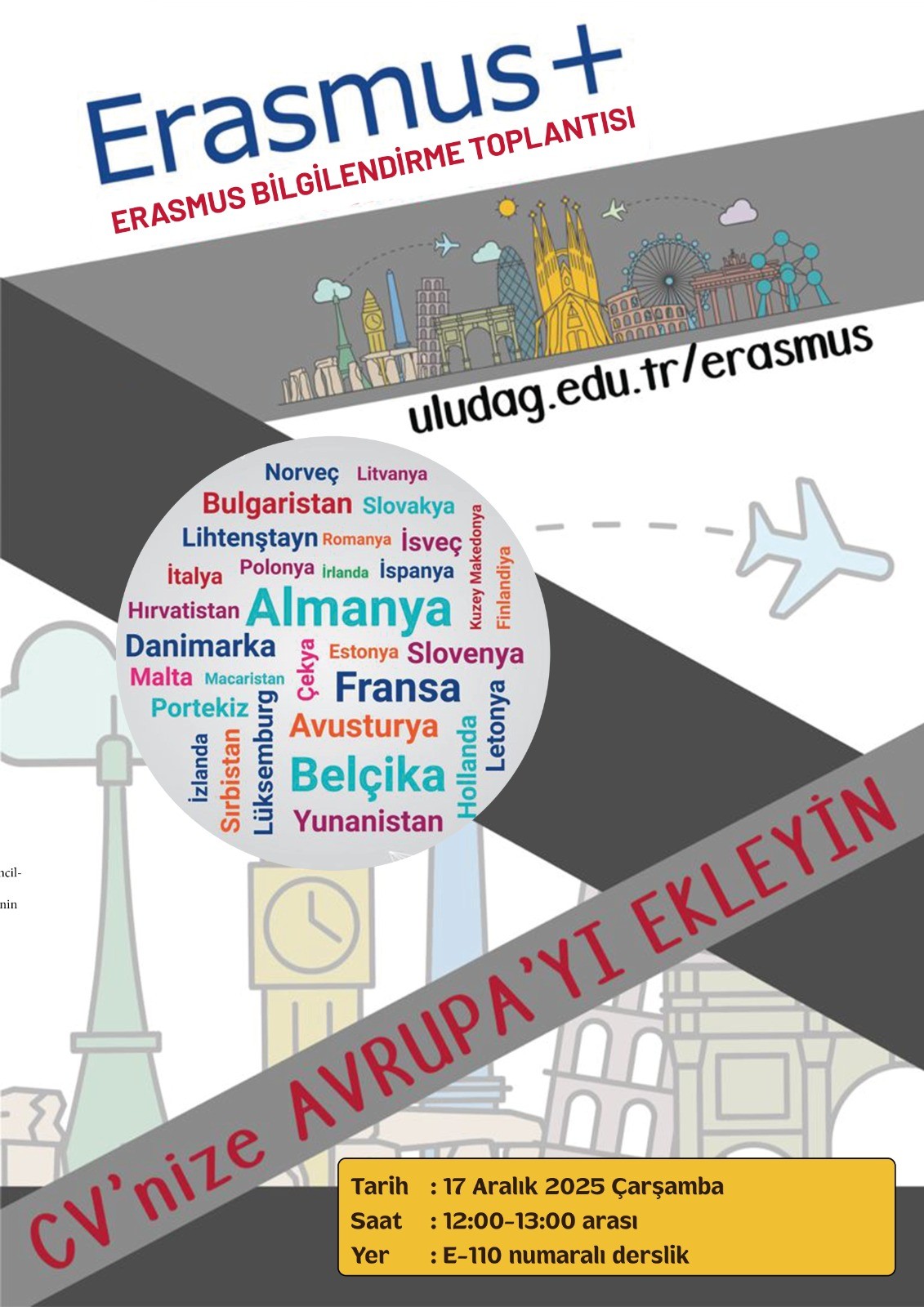 Erasmus Bilgilendirme Toplantısı