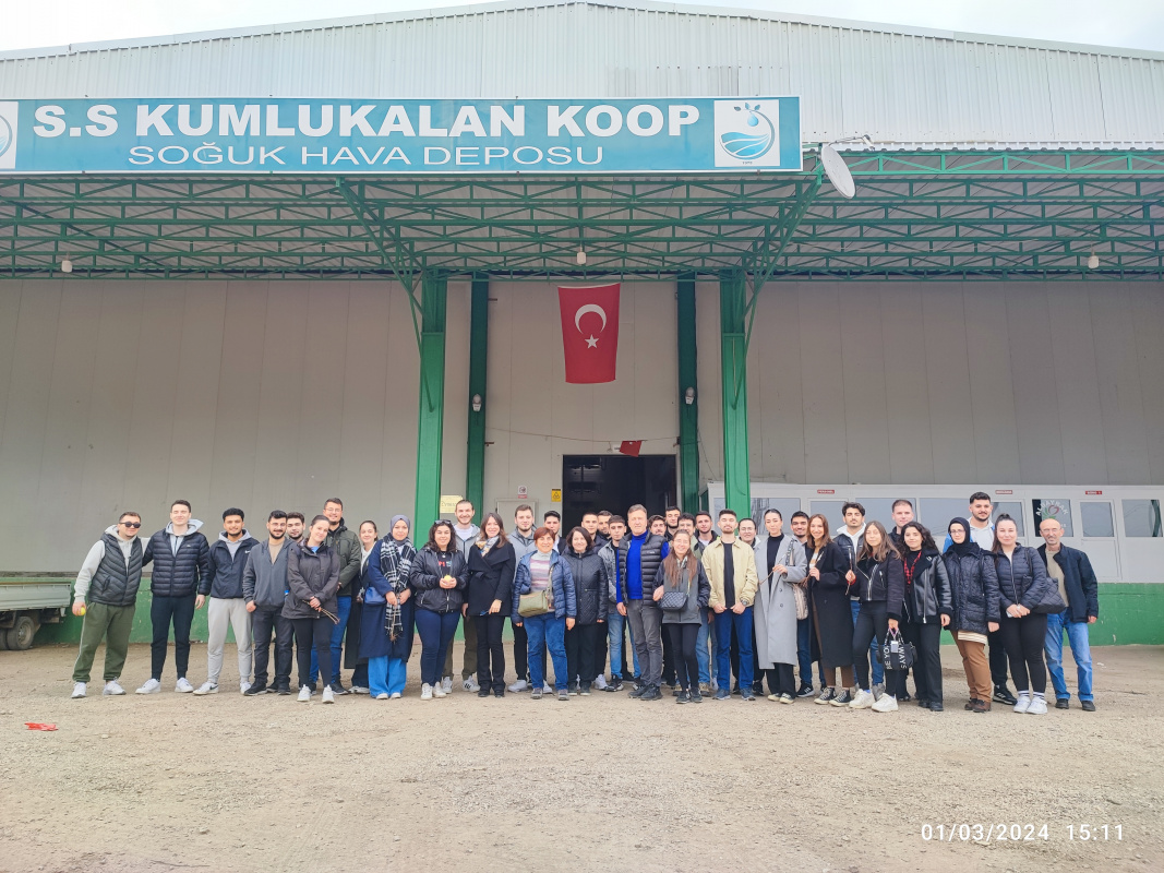 S.S Kumlukalan Kooperatifi Soğuk Hava Deposuna Teknik Gezi