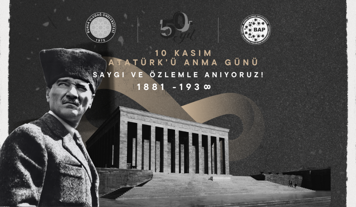 Cumhuriyetimizin kurucusu Gazi Mustafa Kemal Atatürk’ü vefatının 86. yıldönümünde saygı ve özlemle anıyoruz.