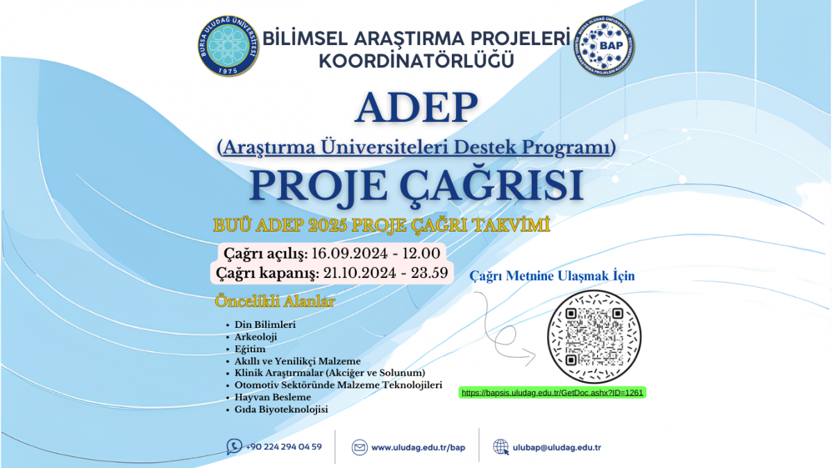  ADEP 2025 PROJE ÇAĞRISI 