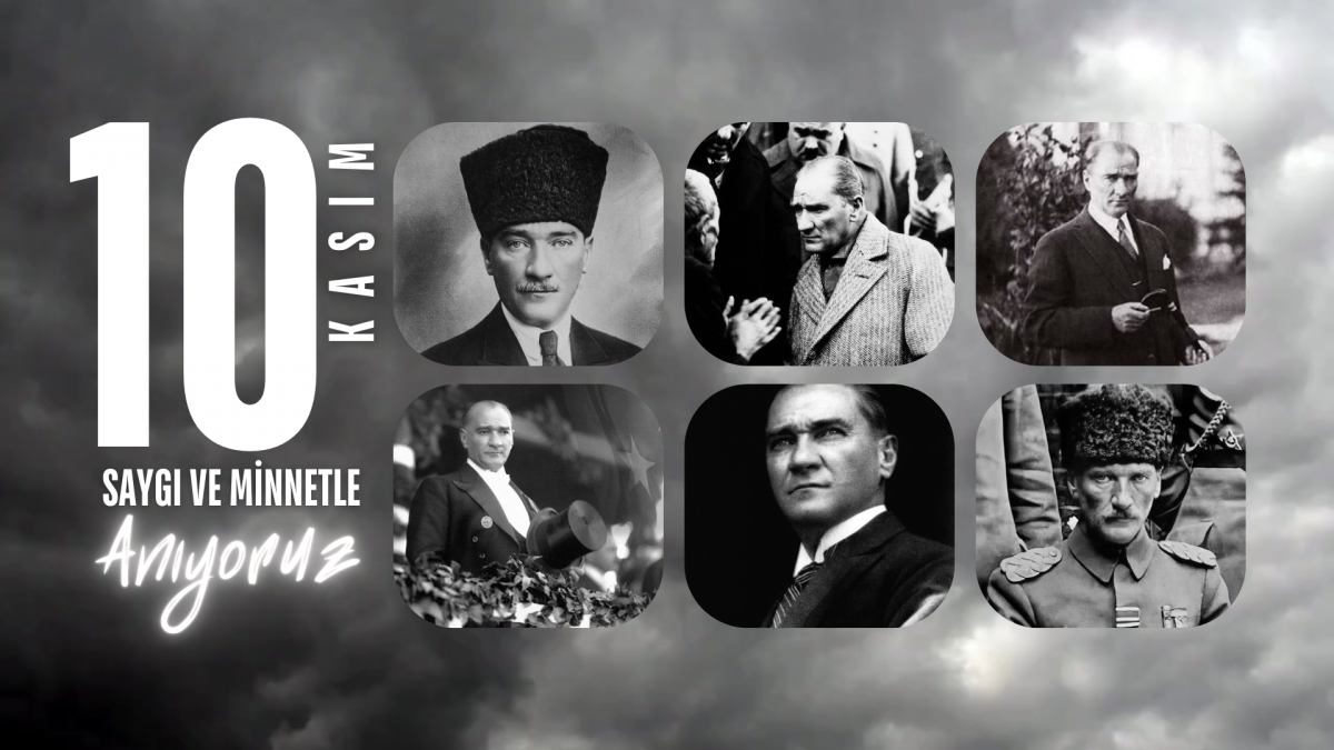 Cumhuriyetimizin kurucusu Ulu Önder Gazi Mustafa Kemal Atatürk'ün vefatının 85. yıldönümünde saygıyla anıyoruz
