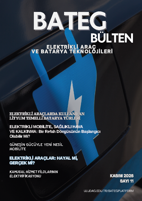 BATEG Bülteni 11. Sayı Kapak