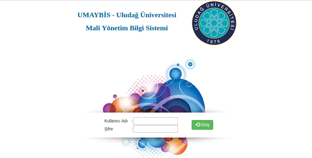 UMAYBİS - Uludağ Üniversitesi Mali Yönetim Bilgi Sistemi