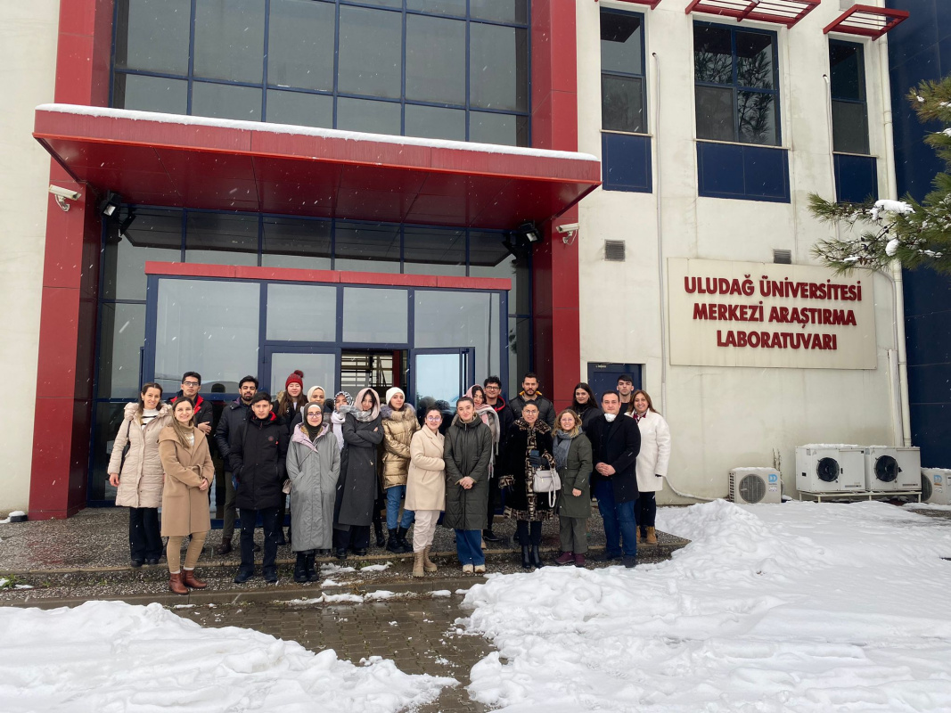 Azerbaycan Devlet İktisat Üniversitesi (UNEC)'in Bursa Uludağ Üniversitesi Ziraat Fakültesi Gıda Mühendisliği Bölümü’nü ziyareti