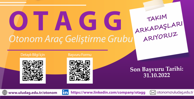  Otonom Araç Geliştirme Grubu Takım Arkadaşları Arıyor! 