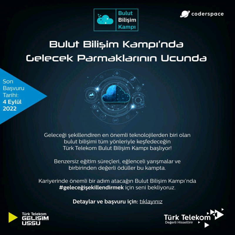  Türk Telekom Bulut Bilişim Kampı 