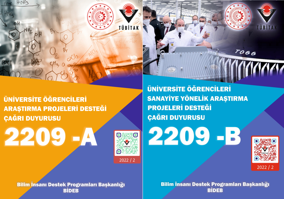 Öğrencilerimizin TÜBİTAK 2209-A ve 2209-B Proje Başarıları