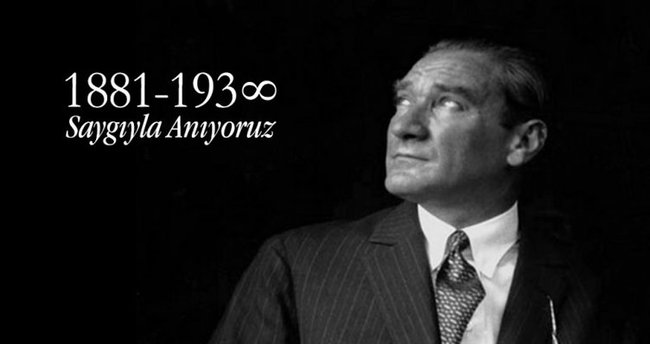 10 Kasım Atatürk'ü Anma Günü 