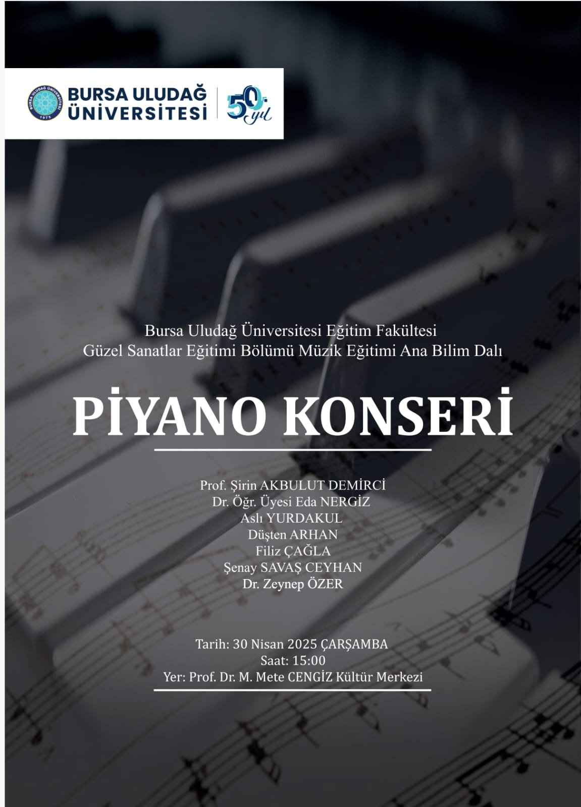 PİYANO KONSERİ