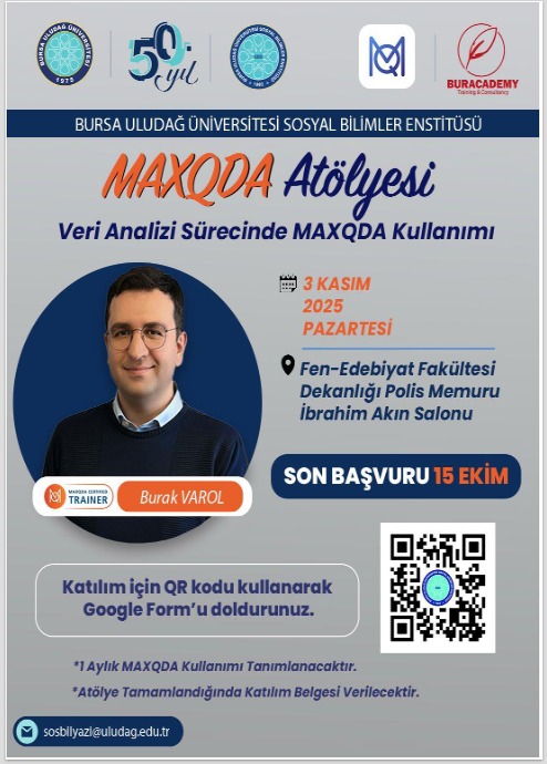 “Veri Analiz Sürecinde MAXQDA Kullanımı” Eğitimi