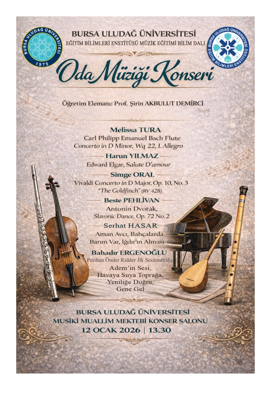 Öğretim Elemanı: Prof. Şirin AKBULUT DEMİRCİ