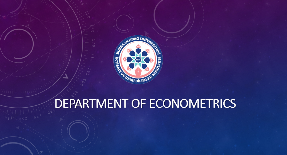  Department of Econometrıcs 